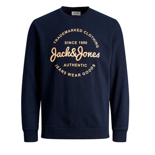 Свитшот Jack & Jones, размер S, синий