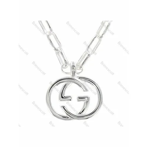 Колье GUCCI, длина 55 см, серебряный