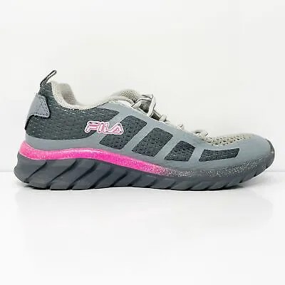 Кроссовки Fila Girls Memory Diskize 2 3RM00687-050 Серые кроссовки Размер 3,5