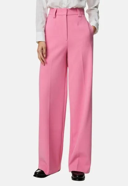 Брюки Crepe Tab Detail Wide Leg Marks & Spencer, цвет medium pink