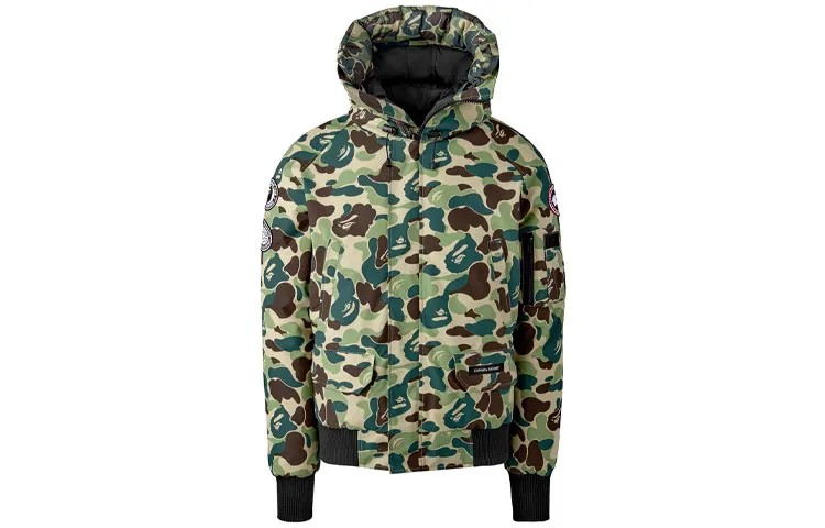 Пуховик унисекс Canada Goose, Зеленый