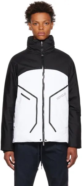 Черно-белая куртка Barcena Moncler
