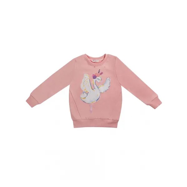 Diva Kids Джемпер для девочки Лебеди DK-165