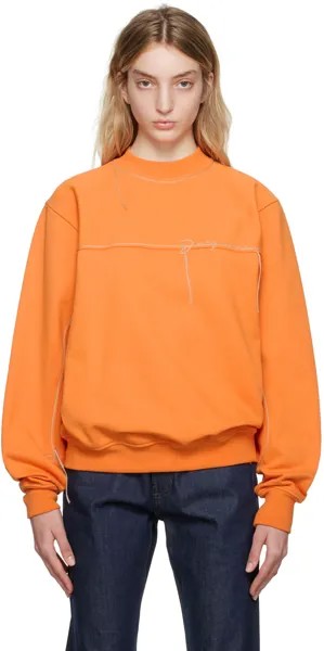 Оранжевый Толстовка Le Raphia 'Le Sweatshirt Fio' Jacquemus