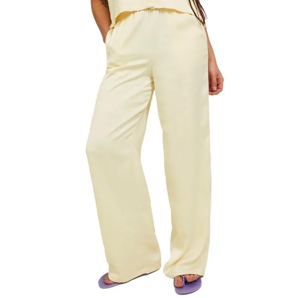 Брюки Jack & Jones Kira Regular Satin, бежевый