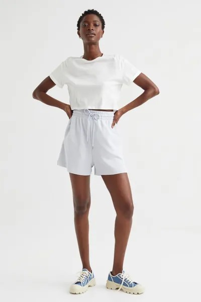 Спортивные шорты H&M, голубой лед