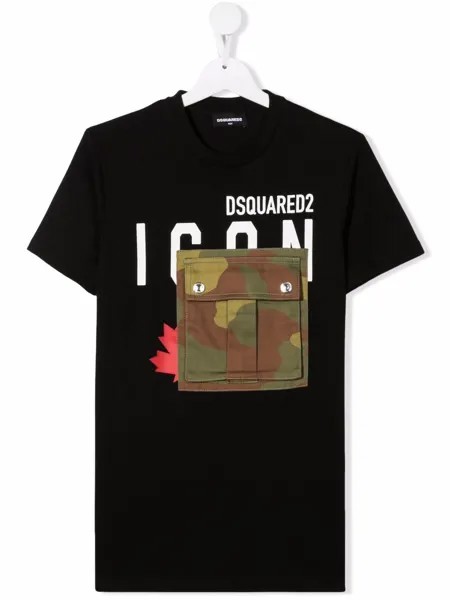 Dsquared2 Kids футболка с карманом
