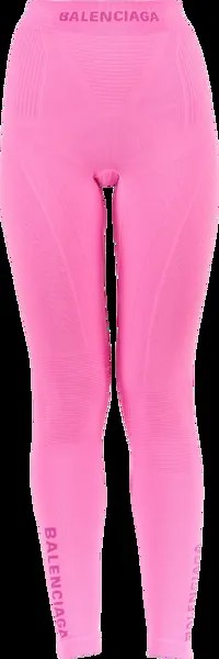 Леггинсы Balenciaga Athletic Leggings 'Neon Pink', розовый