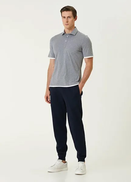 Спортивные брюки-джоггеры Brunello Cucinelli, синий