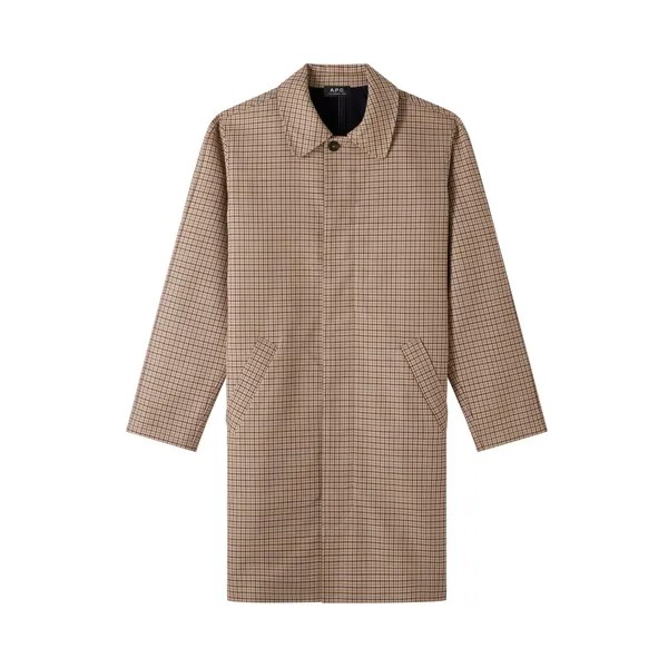 Плащ Phil RallongÃ APC, цвет Dark Beige