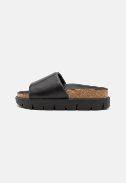 Тапочки Leather Zign, черные