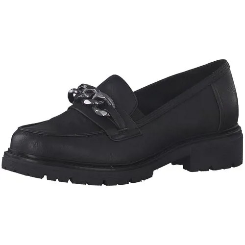 Туфли женские ,JANA,цвет черный наппа, размер 41