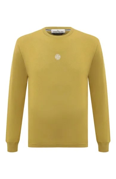 Хлопковый лонгслив Stone Island