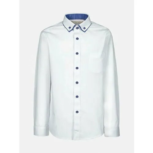 Школьная рубашка Tsarevich, размер 146-152, белый