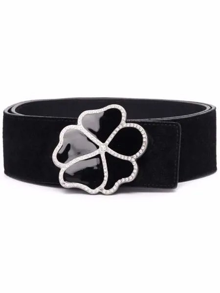 Saint Laurent ремень с декорированной пряжкой