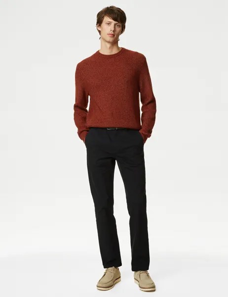 Толстый джемпер Supersoft с круглым вырезом Marks & Spencer