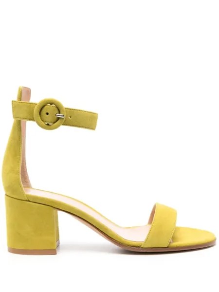 Gianvito Rossi босоножки Versilia 60, зеленый
