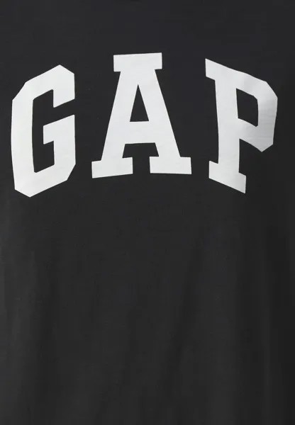 Платье из джерси Logo Dress GAP, черное