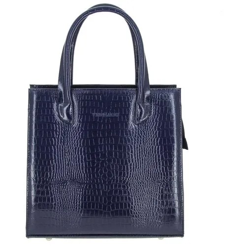 Женская кожаная сумка Versado VG253 blue croco