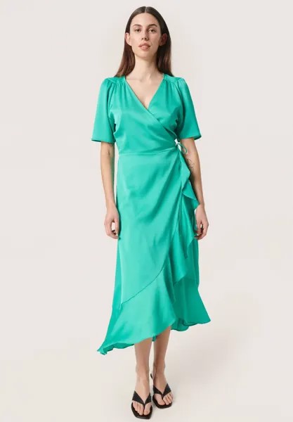 Летнее платье Soaked in Luxury, темно-зеленый