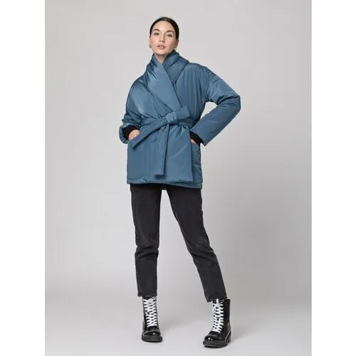 Пуховик Belitskybrand, размер S, голубой