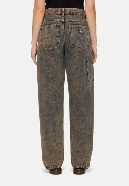 Прямые джинсы HERNDON Dickies, цвет Overdye Brown Wash