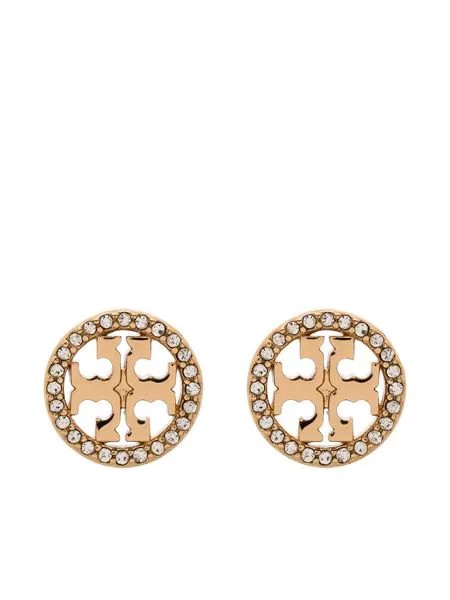 Tory Burch Miller pavé stud earrings