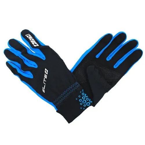 Перчатки KV+ ELITE cross country gloves black\royal 21G04.1 (XL, Чёрный)