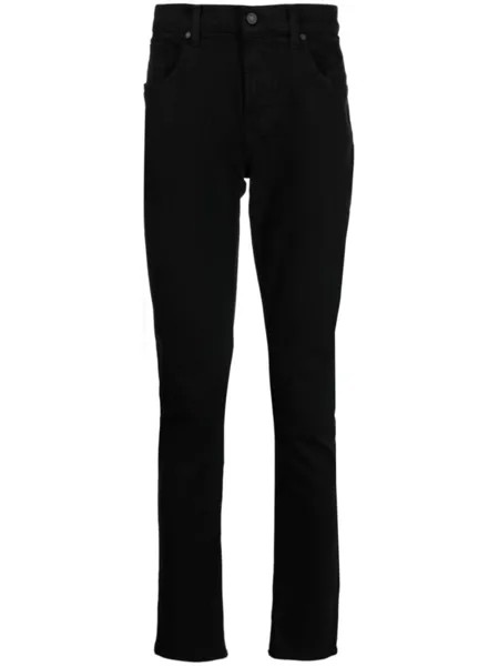 7 For All Mankind прямые джинсы, черный