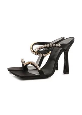 Текстильные мюли Versace