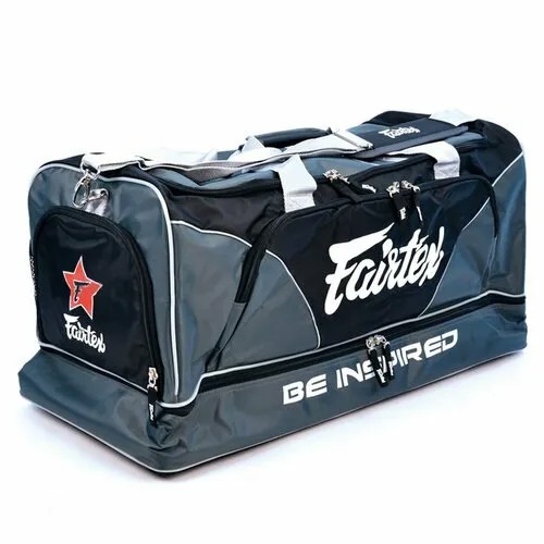 Сумка спортивная Fairtex BAG2GRAY, 70 л, 32х30х70 см, серый