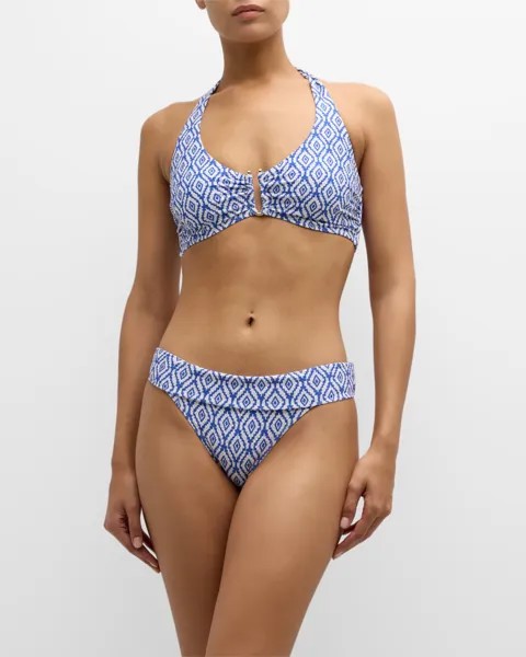 Лиф бикини Sardina с U-образным вырезом Heidi Klein, цвет Print-Print