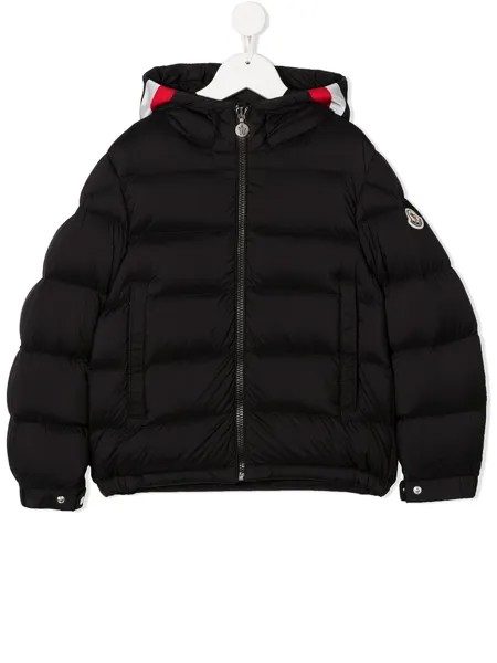Moncler Enfant пуховик с капюшоном