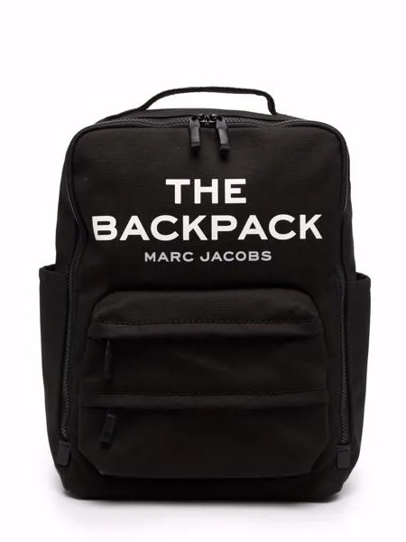 Marc Jacobs logo-print zipped backpack