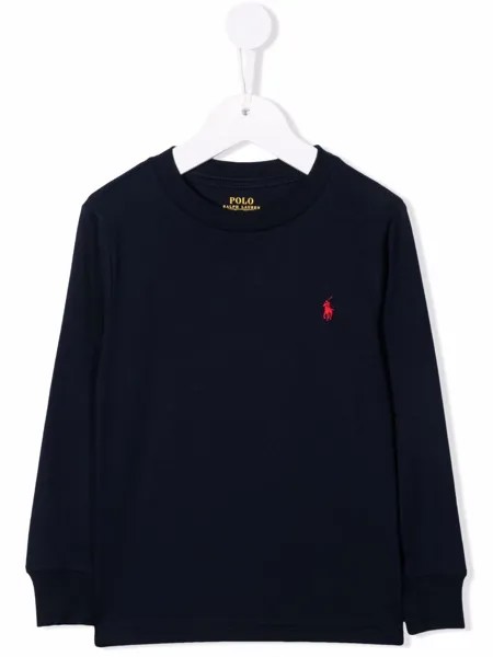Ralph Lauren Kids толстовка с логотипом Polo Pony