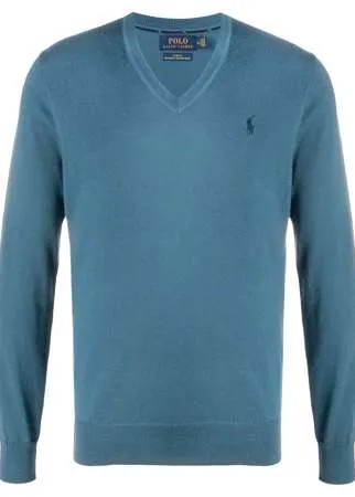 Polo Ralph Lauren пуловер с вышитым логотипом