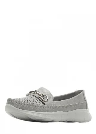 Мокасины женские INSTREET 269-91WA-061TS серые 37 RU
