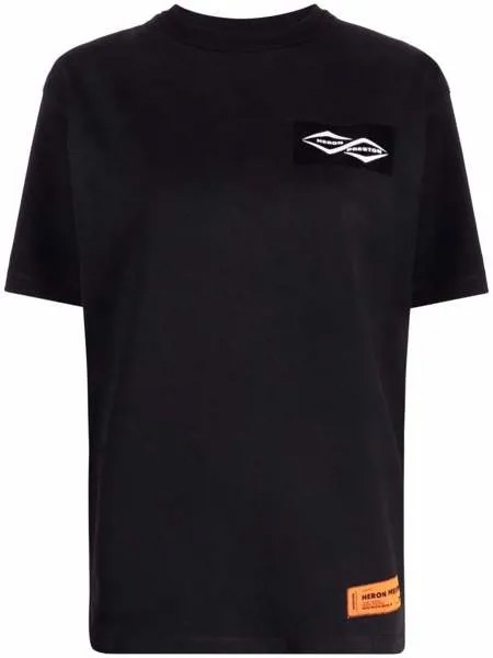 Heron Preston футболка Diamond с логотипом