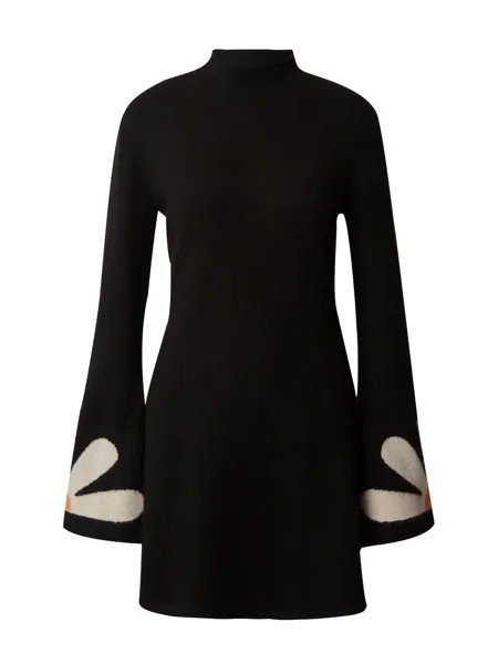 Вязанное платье florence by mills exclusive for ABOUT YOU Captivated, черный