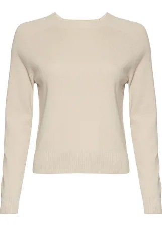 Базовый джемпер  MaxMara_Weekend TECA l молочный