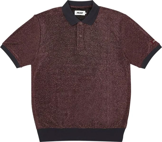 Поло Palace Lurex Polo 'Pink', розовый
