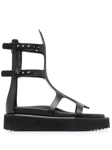 Rick Owens сандалии Turbo Cyclops Spartan, черный