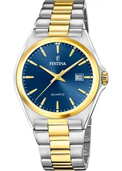 Fashion наручные  мужские часы Festina F20554.4. Коллекция Classics