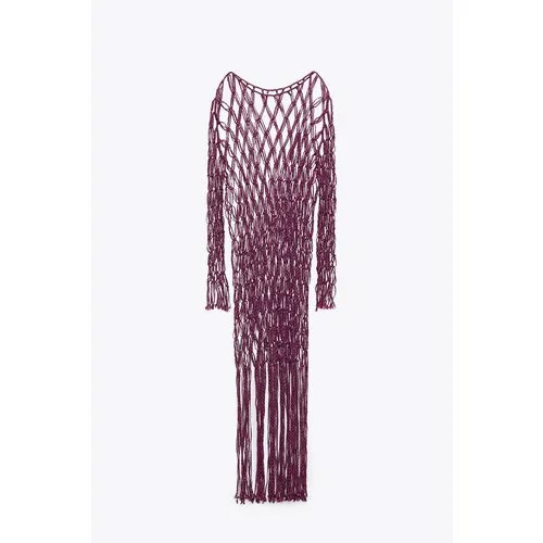 Сарафан Zara, размер M, розовый
