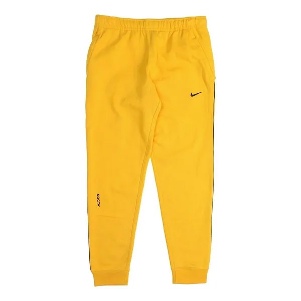 Штаны x nocta drake edging bundle foots спортивные штаны Nike, золотой