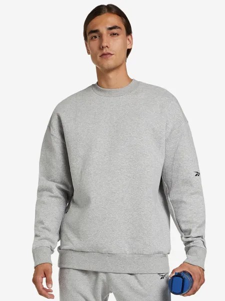 Свитшот мужской Reebok Dreamblend Cotton, Серый