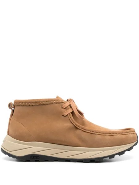 Clarks Originals ботинки на массивной подошве, коричневый