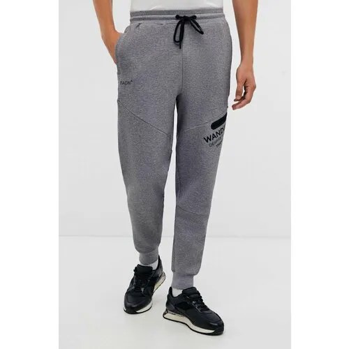 Брюки джоггеры Baon B7924515, размер M, grey melange