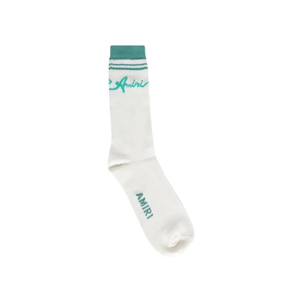 Носки Amiri Wave Socks, цвет Sea Blue