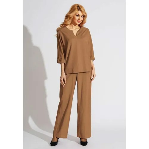 Бриджи D'IMMA fashion studio Гарри, размер 48, песочный
